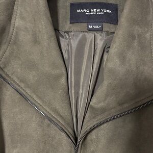 Marc New York Khaki Suede Jacket